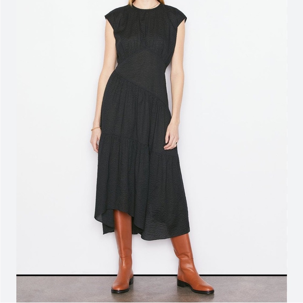 FRAME - GATHERED SEAM DRESS